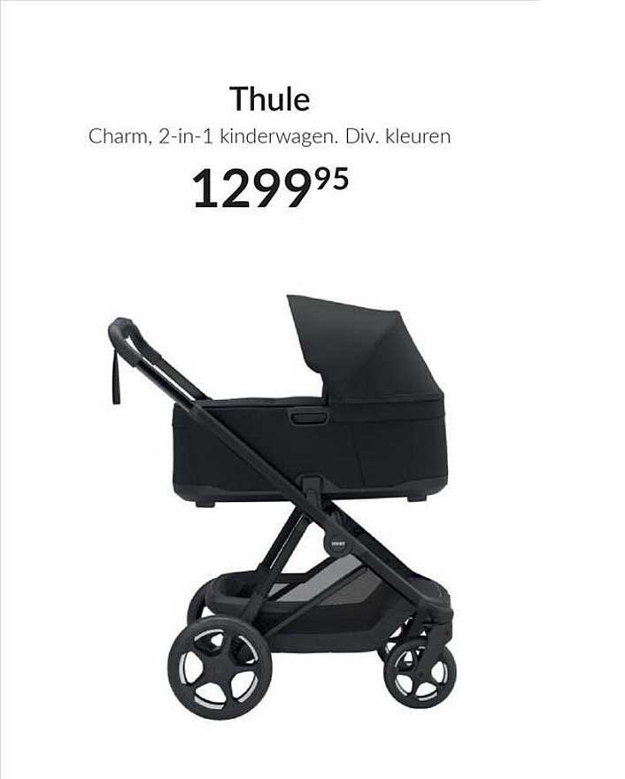 Thule Charm, 2-in-1 kinderwagen. Div. kleuren