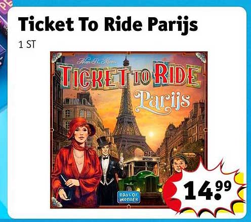 Ticket To Ride Parijs