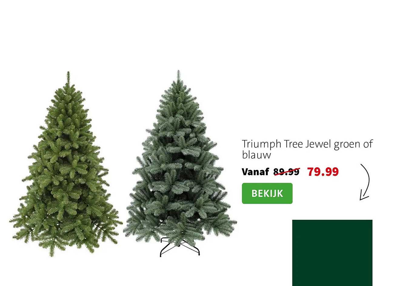 Triumph Tree Jewel groen of blauw
