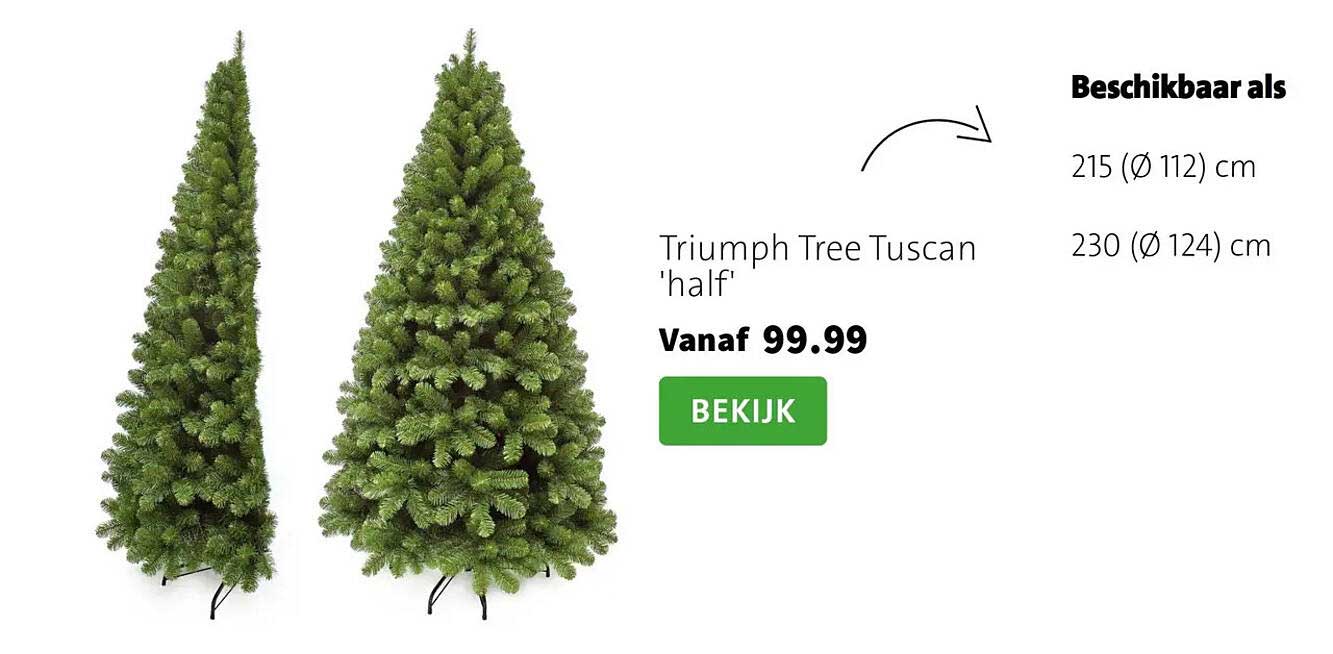 Triumph Tree Tuscan 'half'