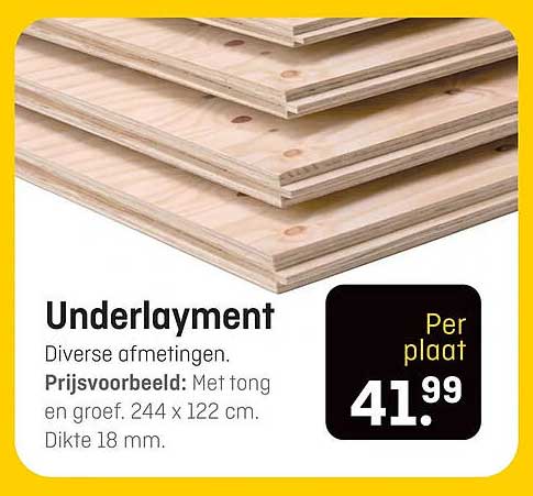 Underlayment