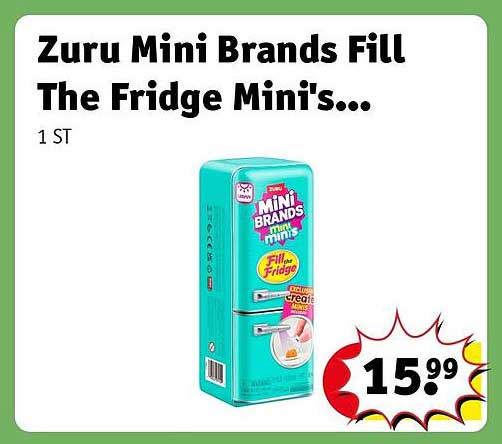 Zuru Mini Brands Fill The Fridge Mini's...