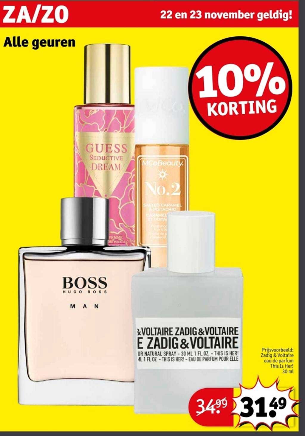 10% Korting op Alle Geuren