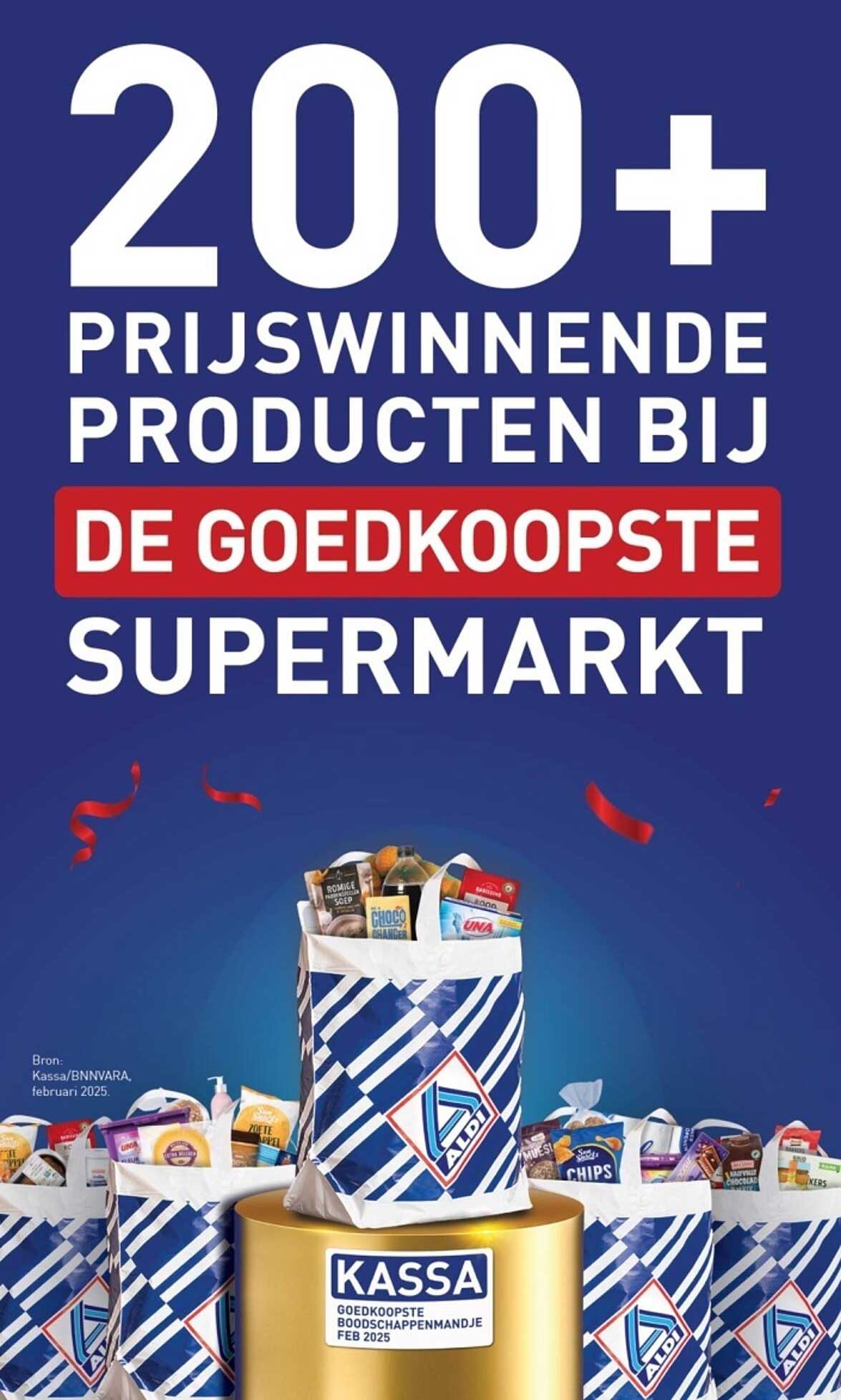 200+ prijswinnende producten bij de goedkoopste supermarkt