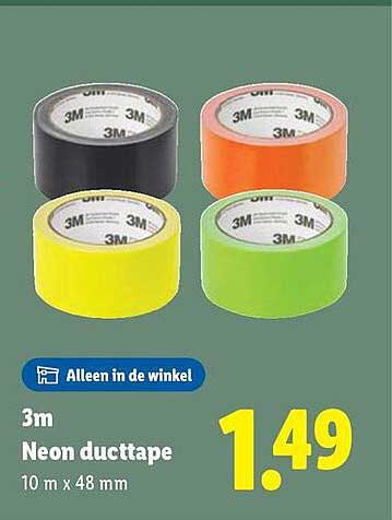 3m Neon ducttape