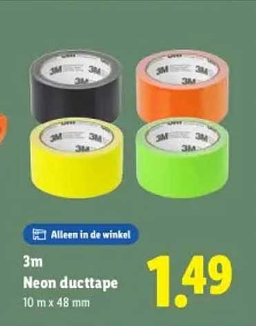 3m Neon ducttape