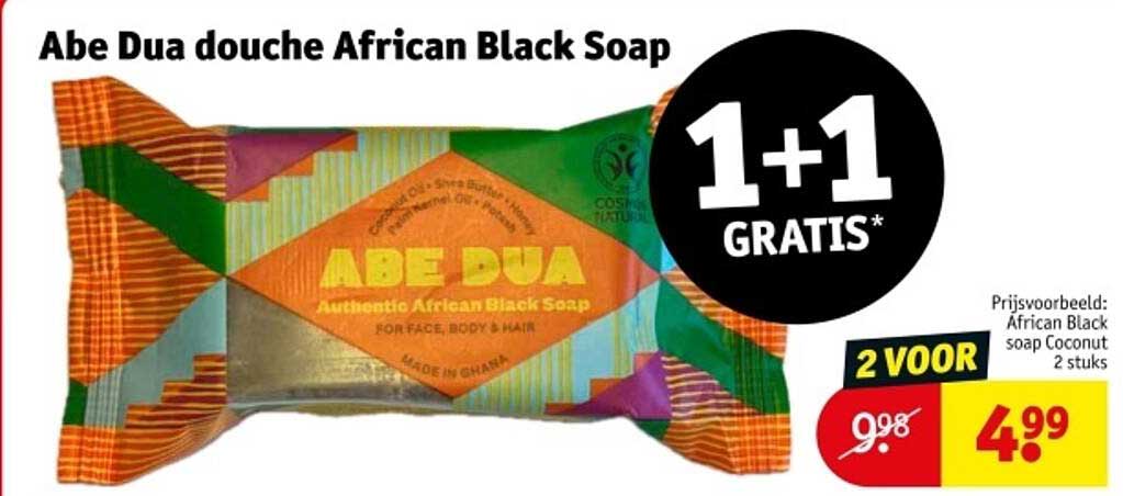 Abe Dua douche African Black Soap