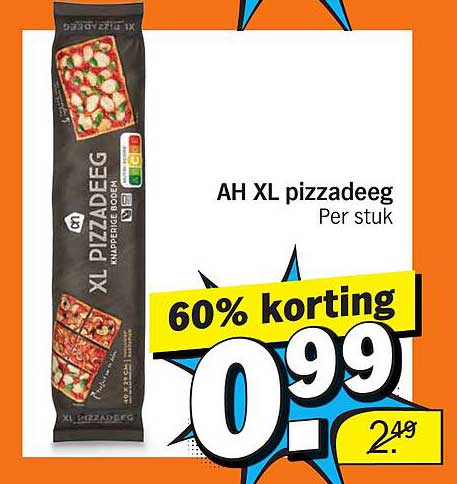 AH XL pizzadeeg