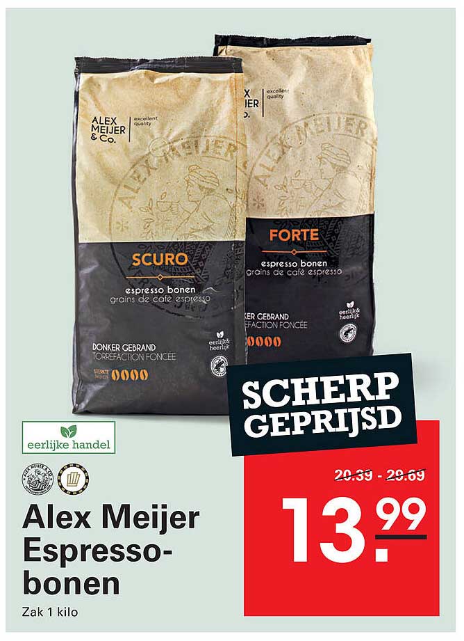Alex Meijer Espresso-bonen