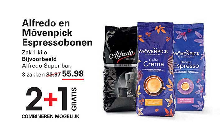 Alfredo en Mövenpick Espressobonen