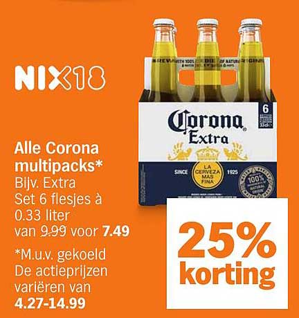 Alle Corona multipacks*