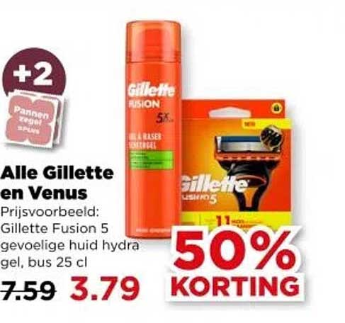 Alle Gillette en Venus