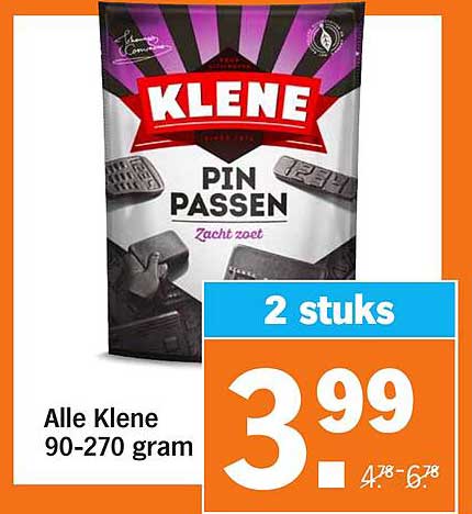 Alle Klene 90-270 gram