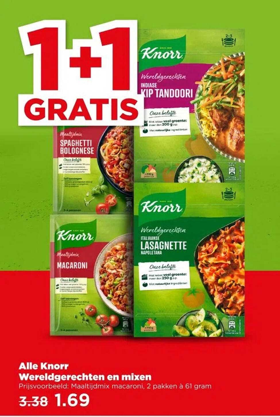 Alle Knorr Wereldgerechten en mixen