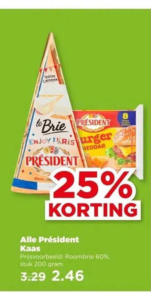 Alle Président Kaas
