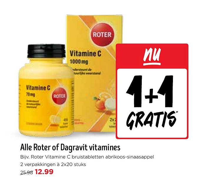 Alle Roter of Dagravit vitamines