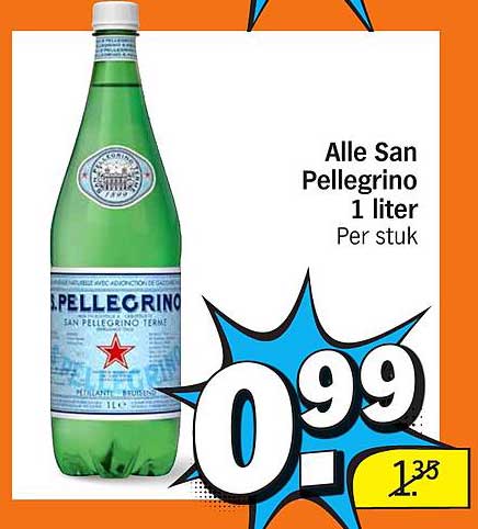 Alle San Pellegrino 1 liter