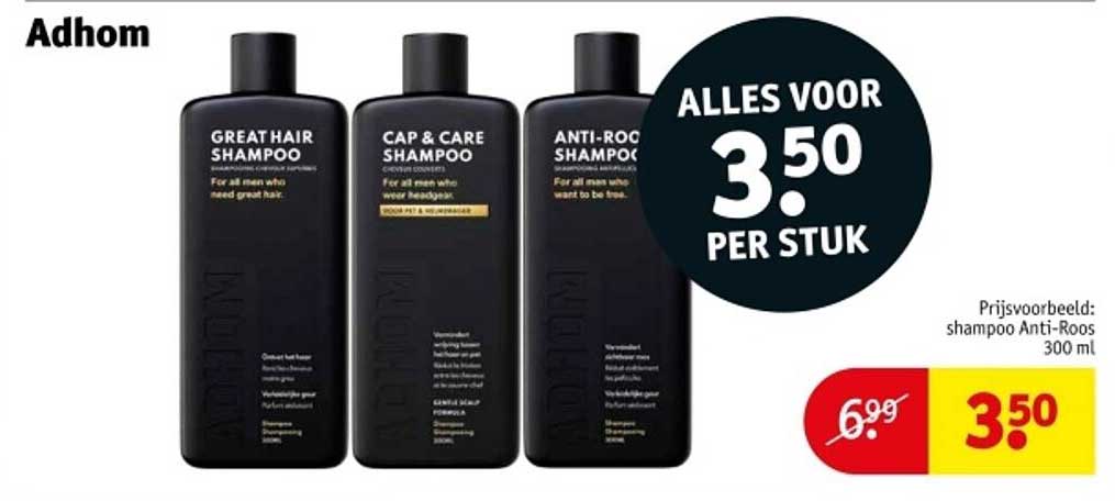 Alles voor 3,50 per stuk