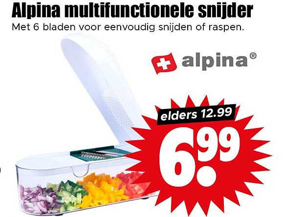 Alpina multifunctionele snijder