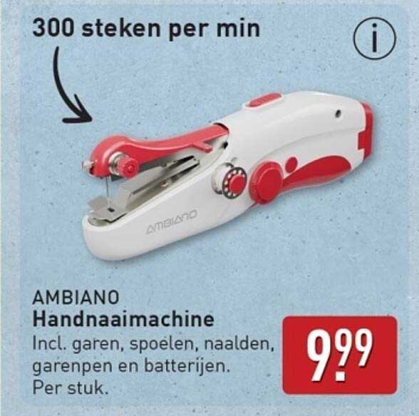 AMBIANO Handnaaimachine