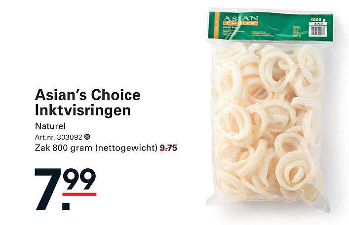 Asian’s Choice Inktvisringen