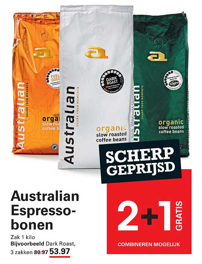 Australian Espresso-bonen