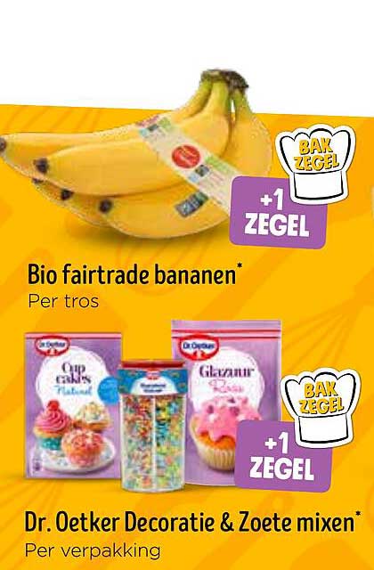 Bio fairtrade bananen*
