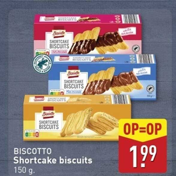 BISCOTTO Shortcake biscuits 150 g.