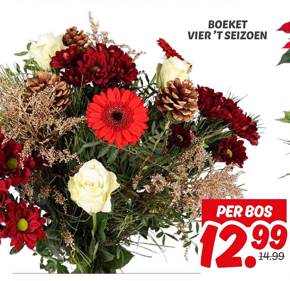 Boeket Vier ’t Seizoen