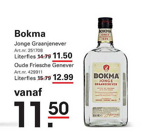 Bokma Jonge Graanjenever