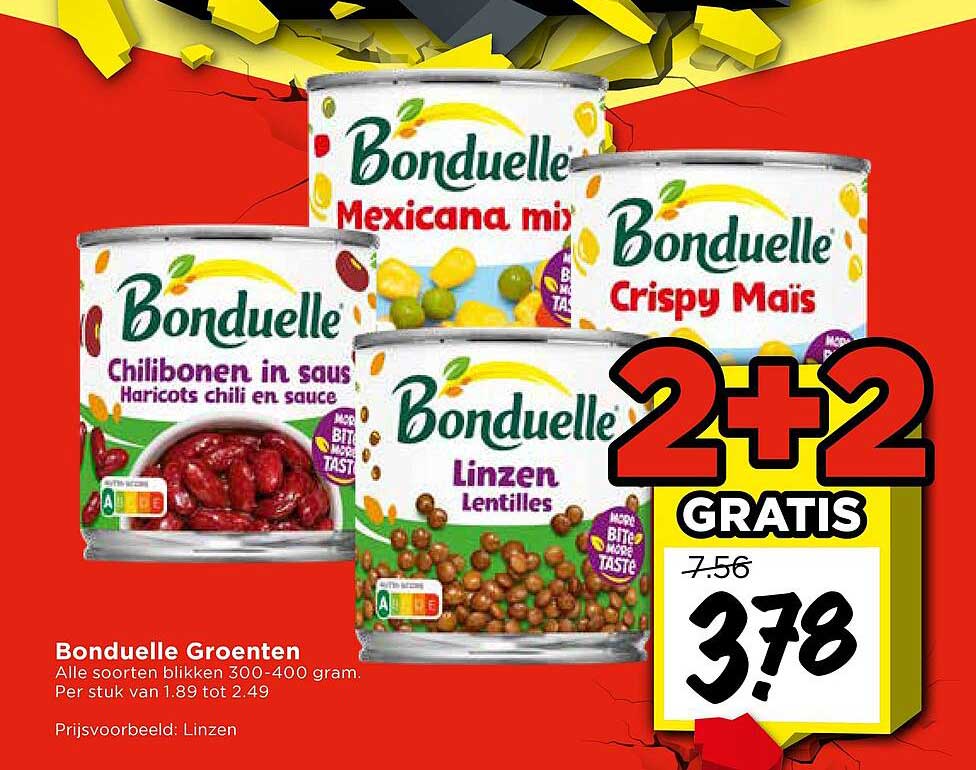Bonduelle Groenten