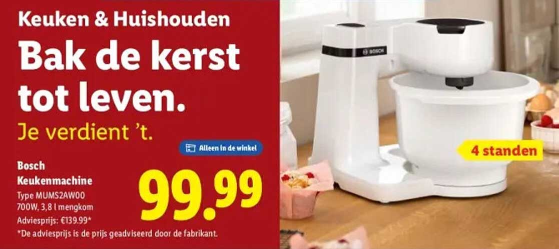 Bosch Keukenmachine