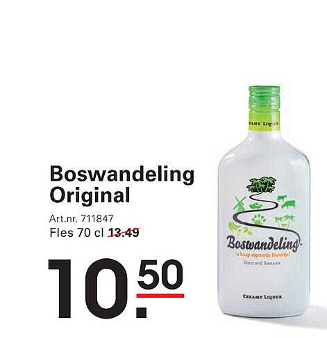 Boswandeling Original