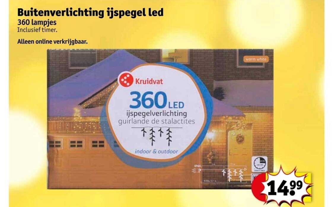 Buitenverlichting ijspegel led