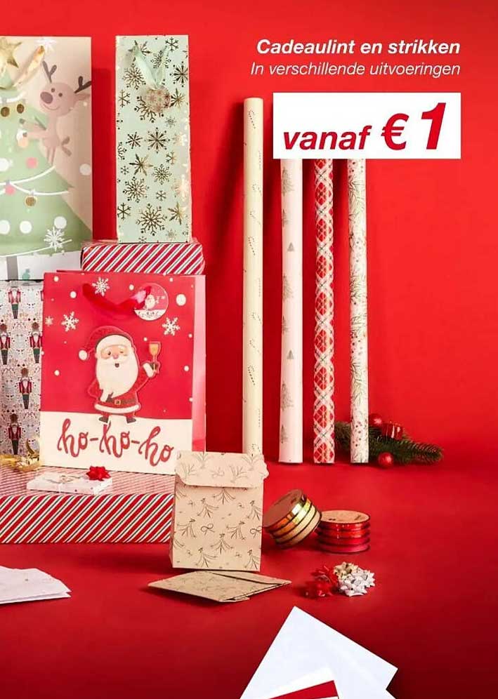 Cadeaulint en strikken In verschillende uitvoeringen vanaf €1