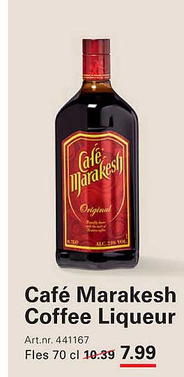 Café Marakesh Coffee Liqueur