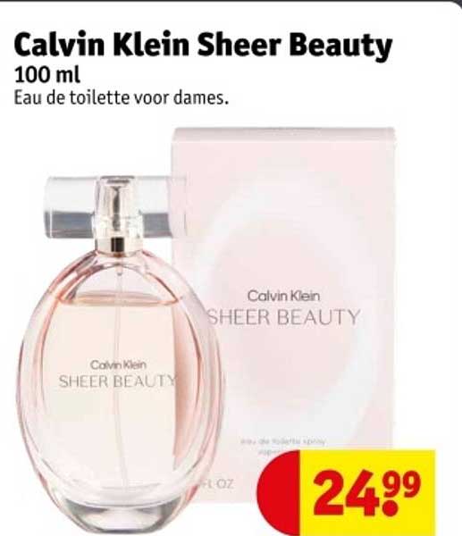 Calvin Klein Sheer Beauty 100 ml Eau de toilette voor dames.