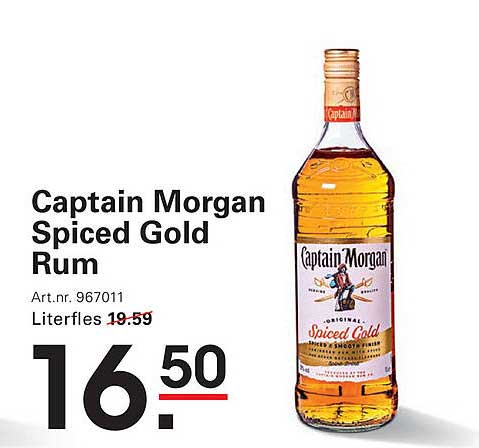 Captain Morgan Spiced Gold Rum