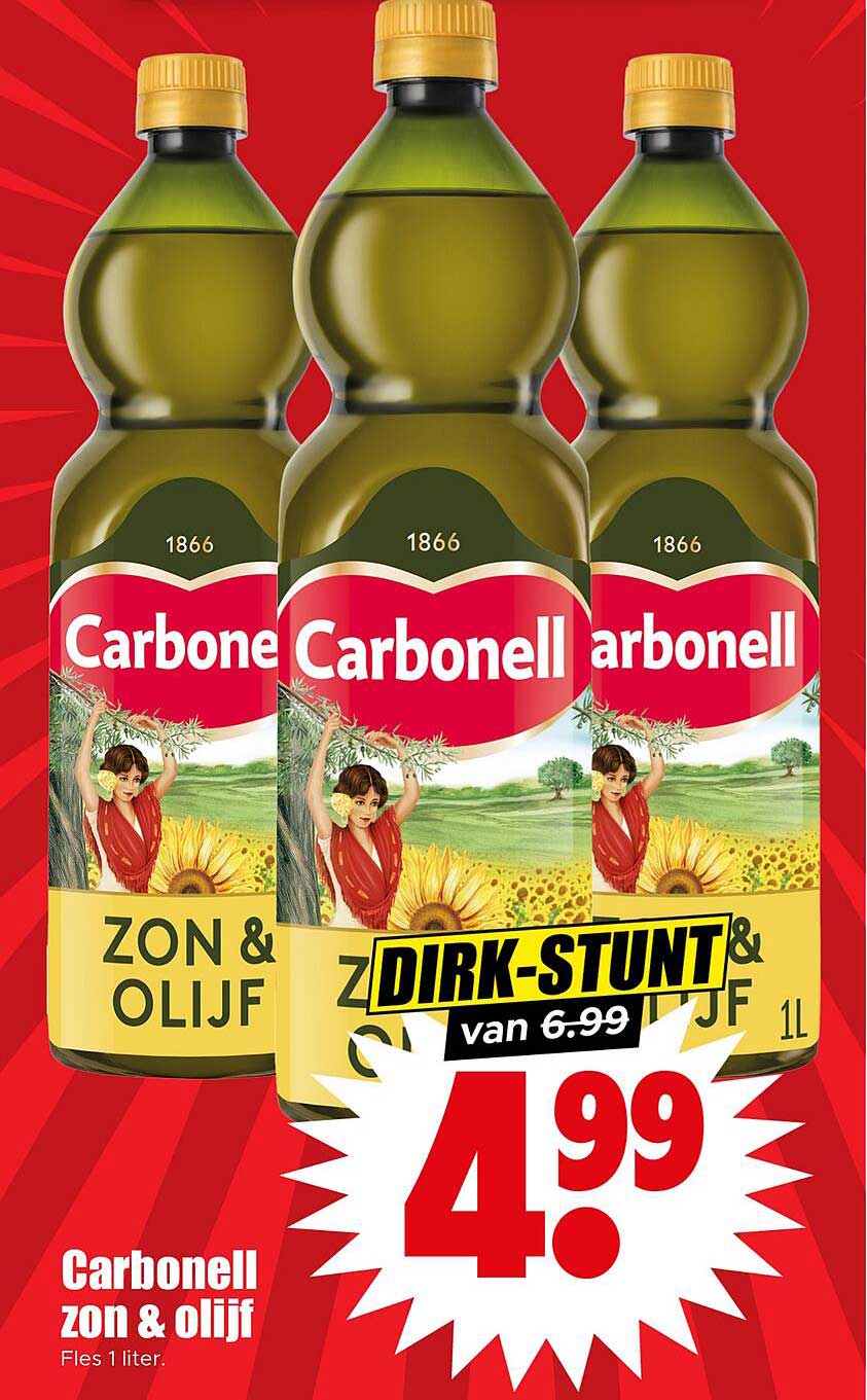 Carbonell zon & olijf 1 liter