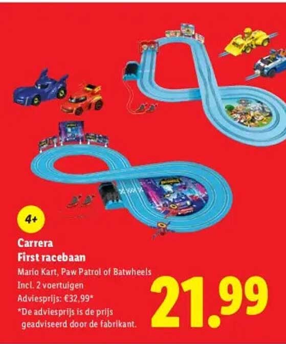 Carrera First racebaan