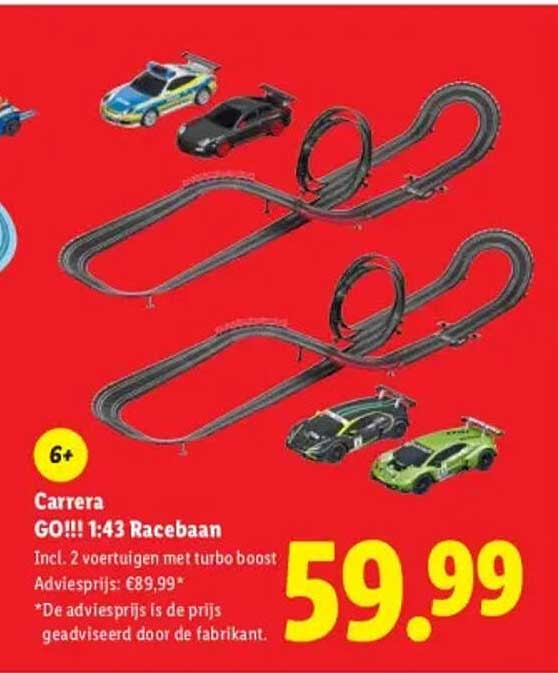 Carrera GO!!! 1:43 Racebaan