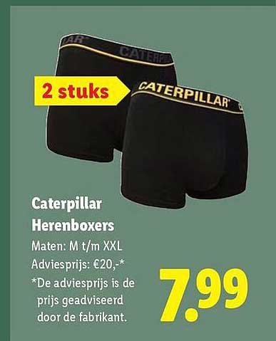 Caterpillar Herenboxers