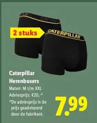 Caterpillar Herenboxers