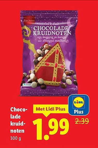 Chocolade kruidnoten 300 g