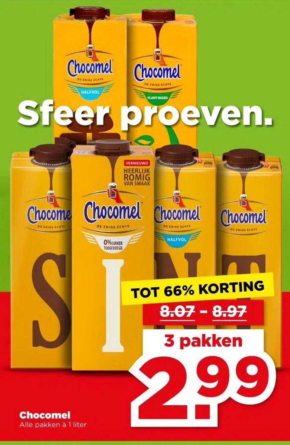 Chocomel - Tot 66% korting