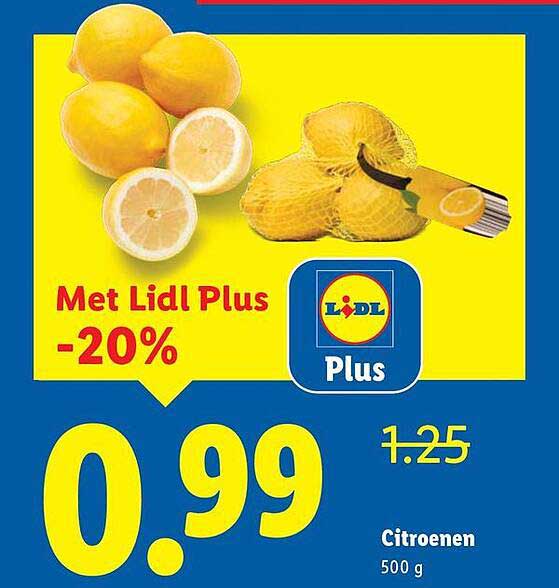 Citroenen 500 g