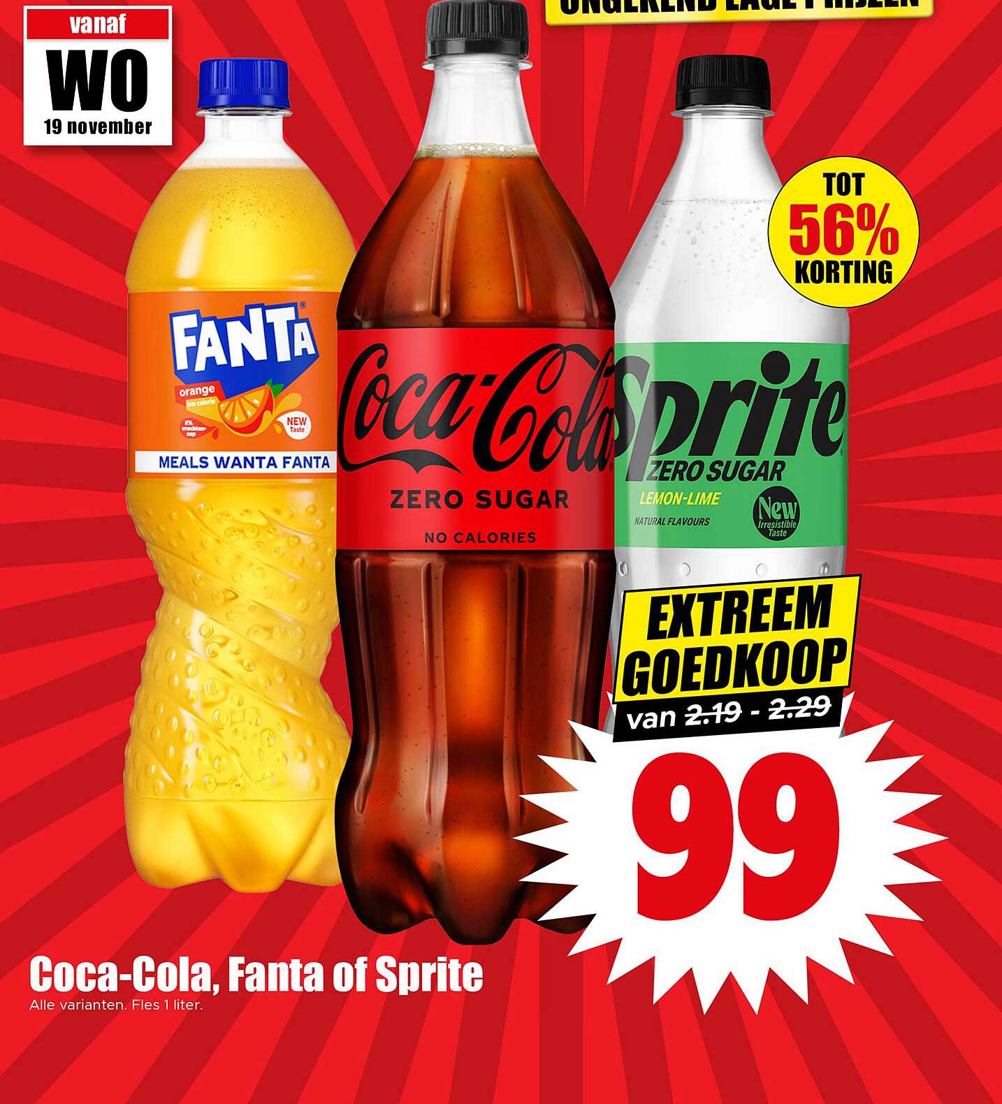 Coca-Cola, Fanta of Sprite