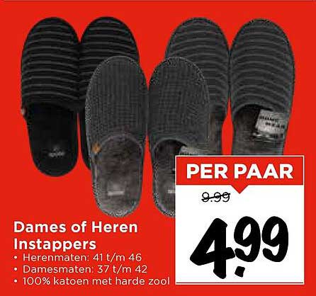 Dames of Heren Instappers