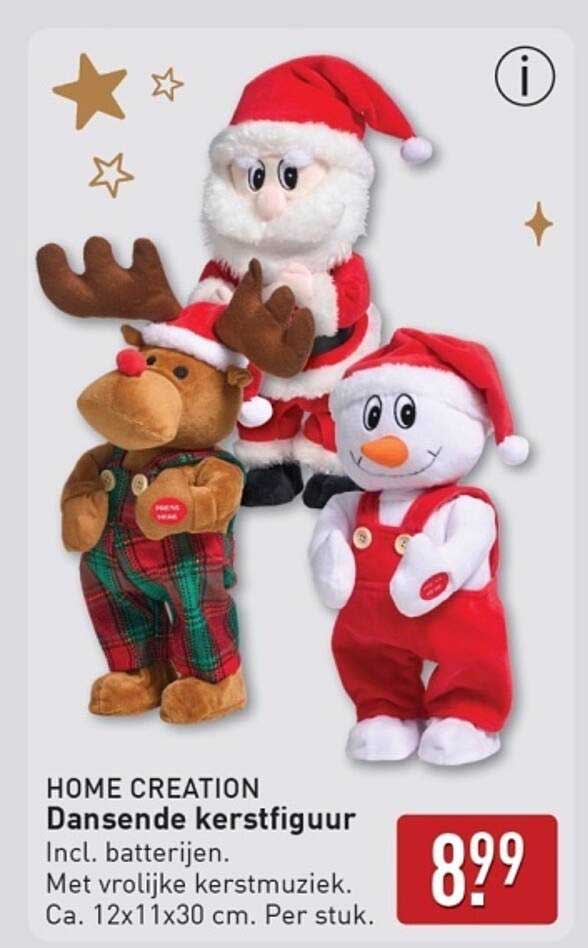 Dansende kerstfiguur