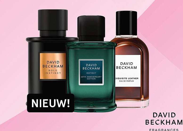 David Beckham Fragrances - Nieuwe geuren!